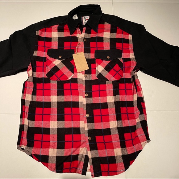 Texas Other - Texas style long sleeve Plaid  shirt for men M size
